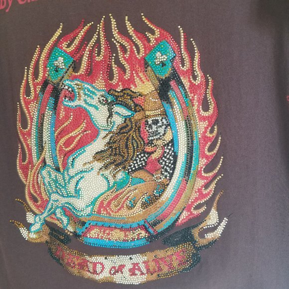 Ed Hardy Christian Audigier. Rare Vintage collectible t-shirt . With cry… - Picture 2 of 11